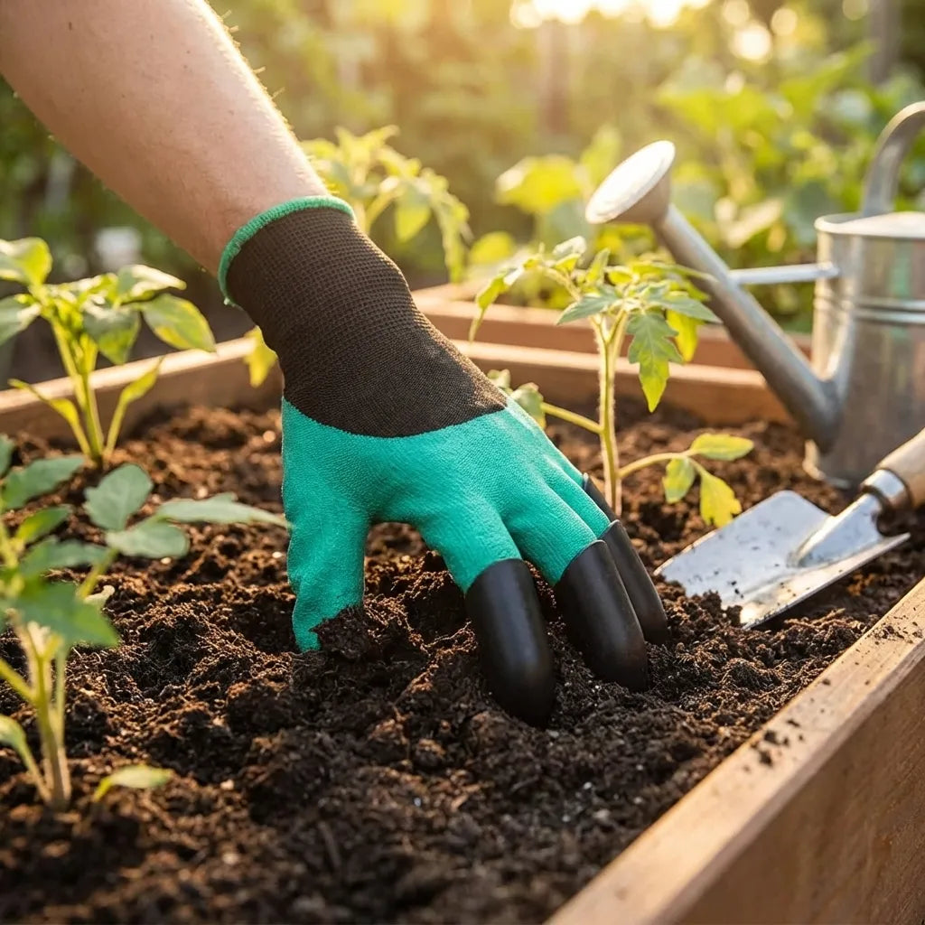 Waterproof Gardening Gloves With Claws