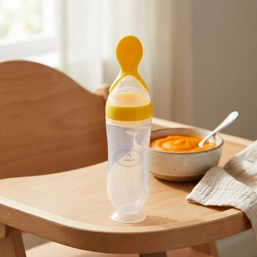 Premium Baby Food Squeeze Feeder Spoon