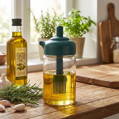 Plastic 2 In 1 Oil Dispenser 250 ml