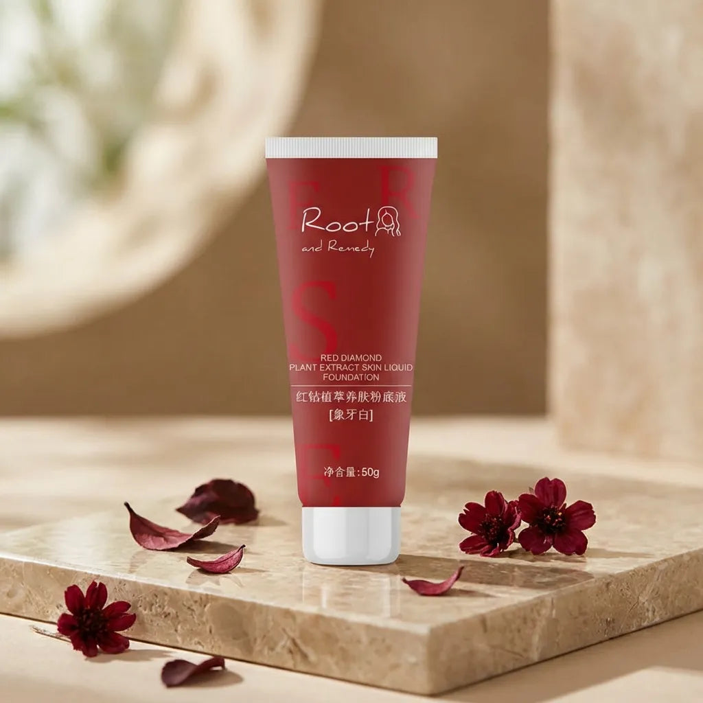 Red Diamond Plant Extract Skin Liquid Foundation 50g Pack of 1