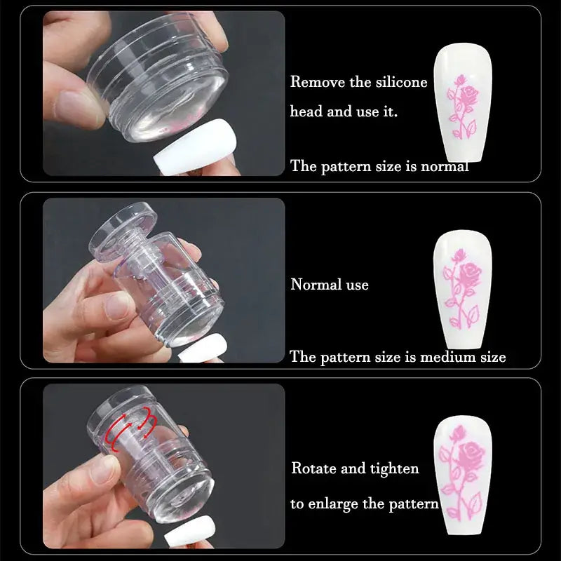 Silicone Nail Stamper
