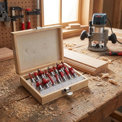 Router Bit Set (12/15pcs)