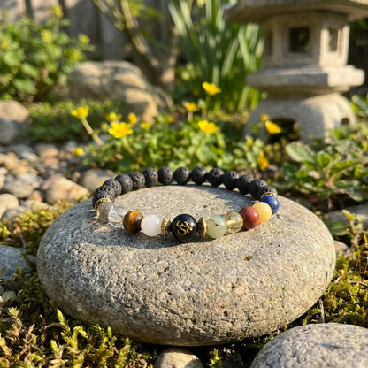 Sacred Om Bead Bracelet