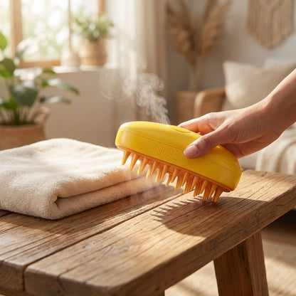 3-in-1 Steamy Pet Brush