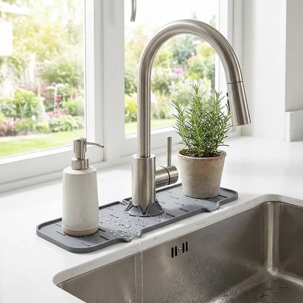Silicone Sink Faucet Mat
