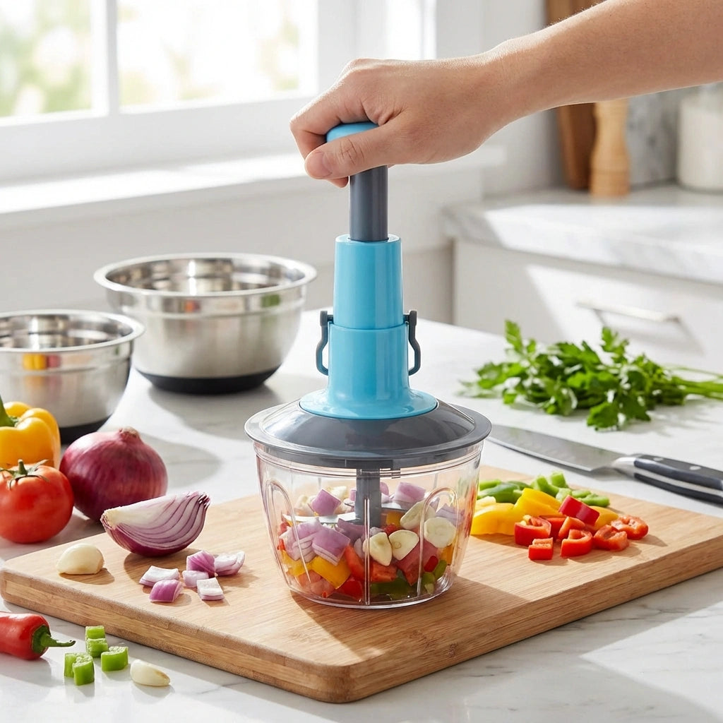 One-Push Veggie Chopper