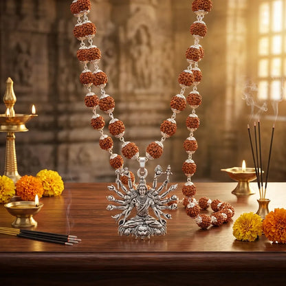 Men’s Shiva Silver Pendant