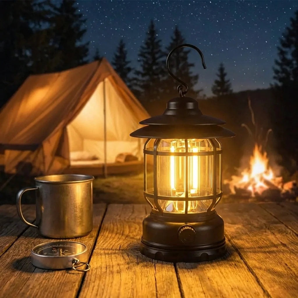 Retro LED Camping Light
