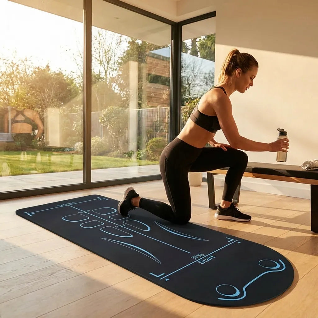 Non-Slip Alignment Yoga Mat