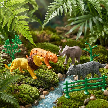 Small Wild Animal Set For Kids (4 pcs)