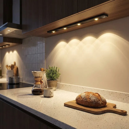 LED PIR Motion Sensor Cabinet  With USB Rechargeble