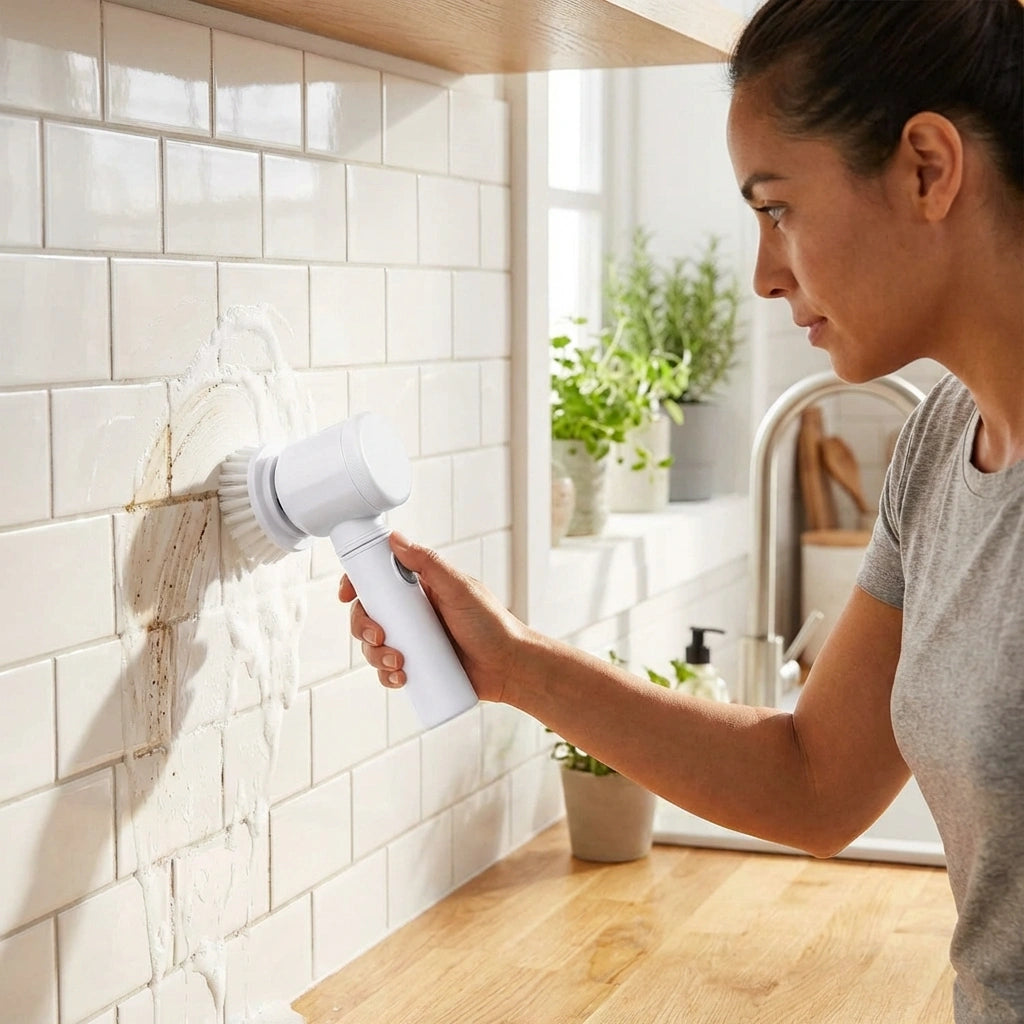 5 in 1 Handheld Bathroom Cleaning Brush