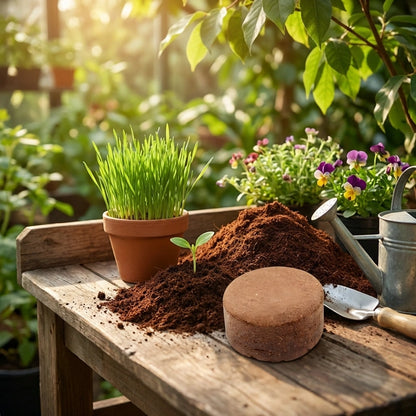 Organic Coconut Coir Bricks
