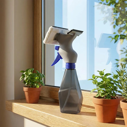 Plastic Easy Glass Cleaner 3 In 1 Spray