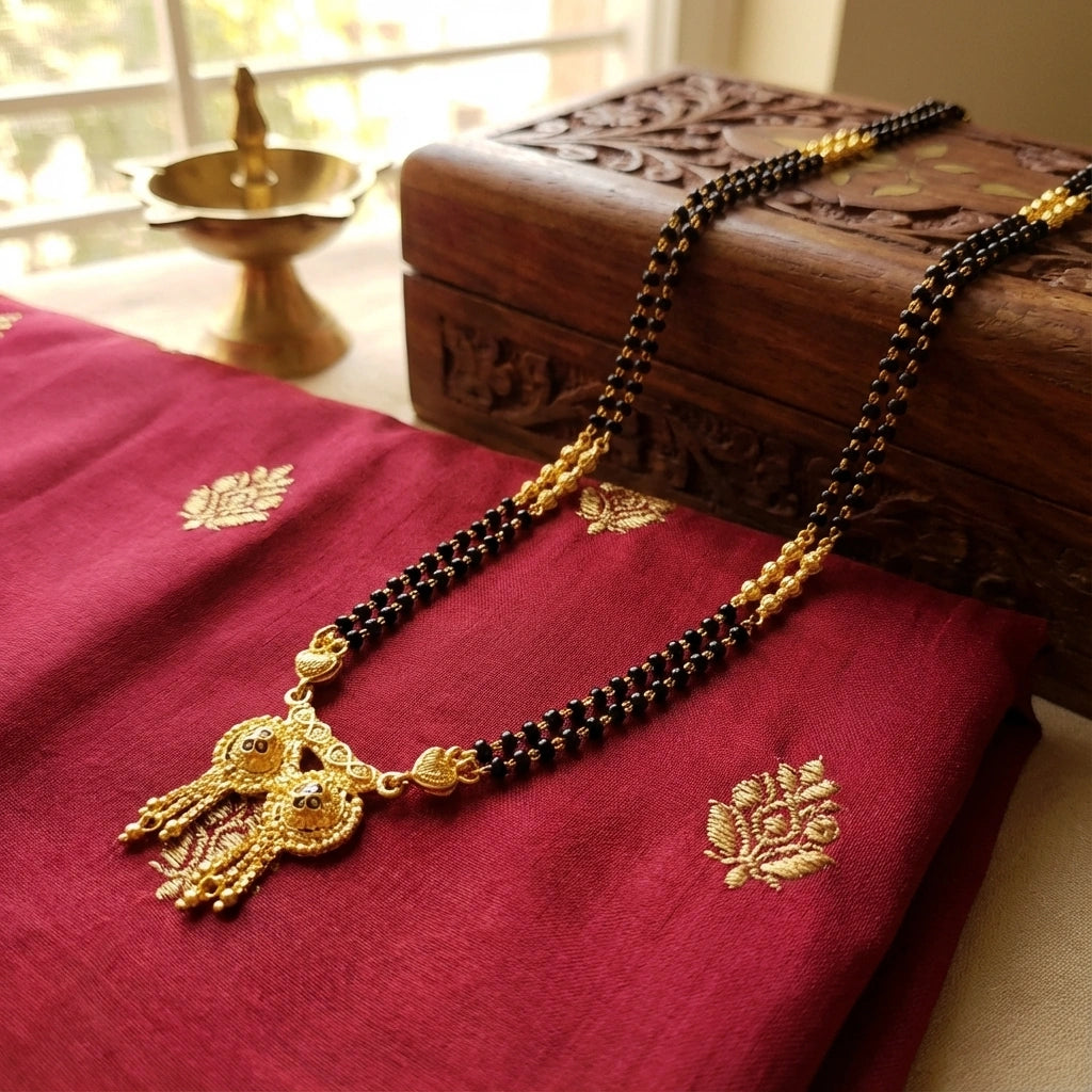 Beautiful Gold Plated Mangalsutra