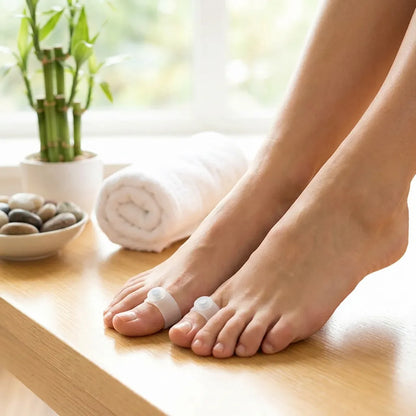 Silicone Magnetic Toe Rings – Pair