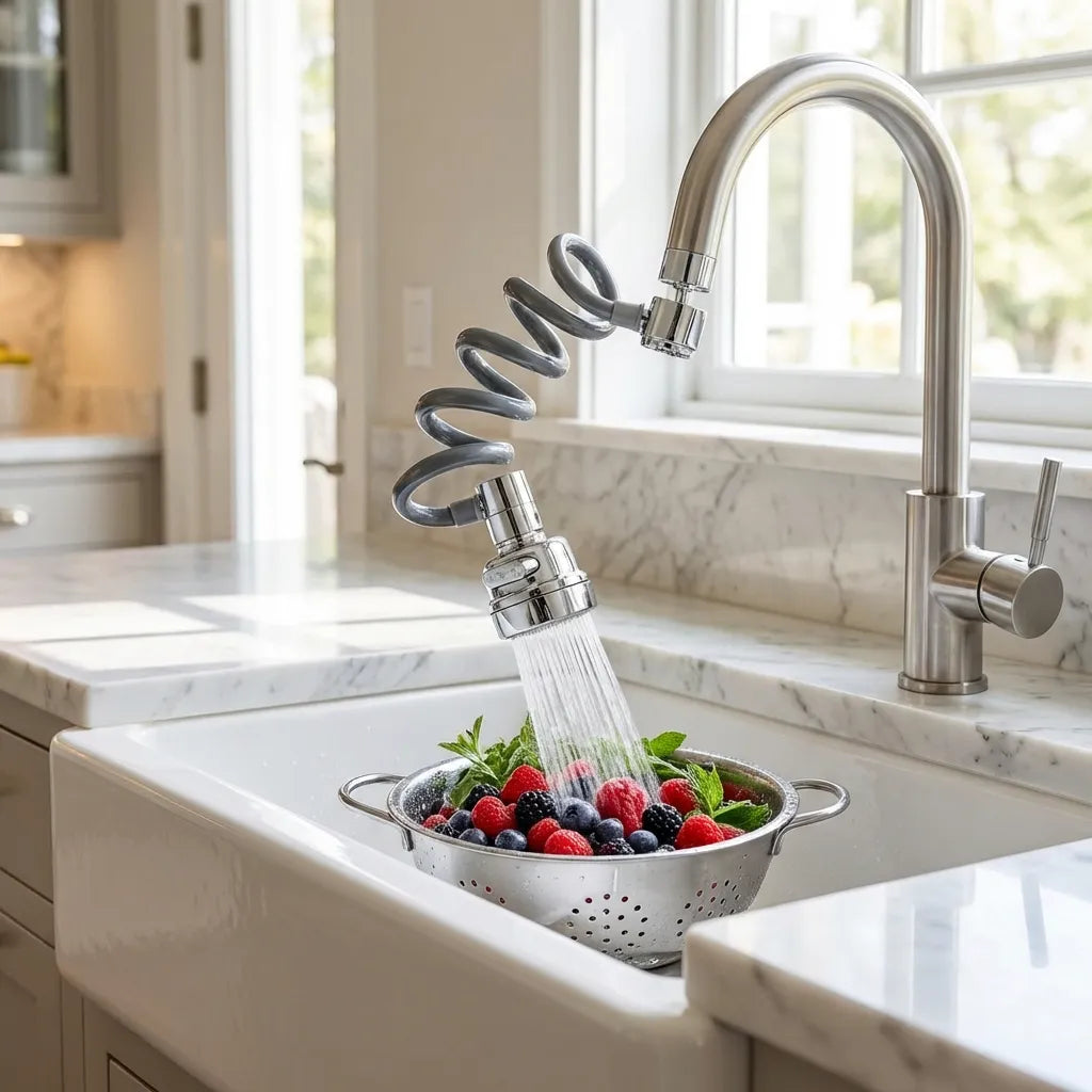 Flexible Faucet Sprayer Attachment