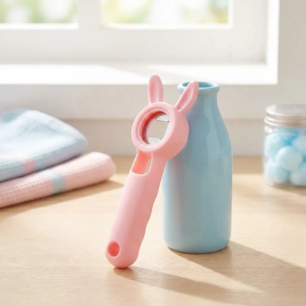 4 in 1 Very Cute Rabbit Wine Opener