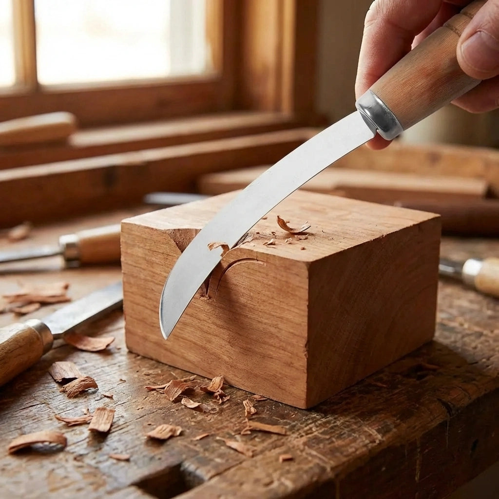 Scimitar Fruit Knife