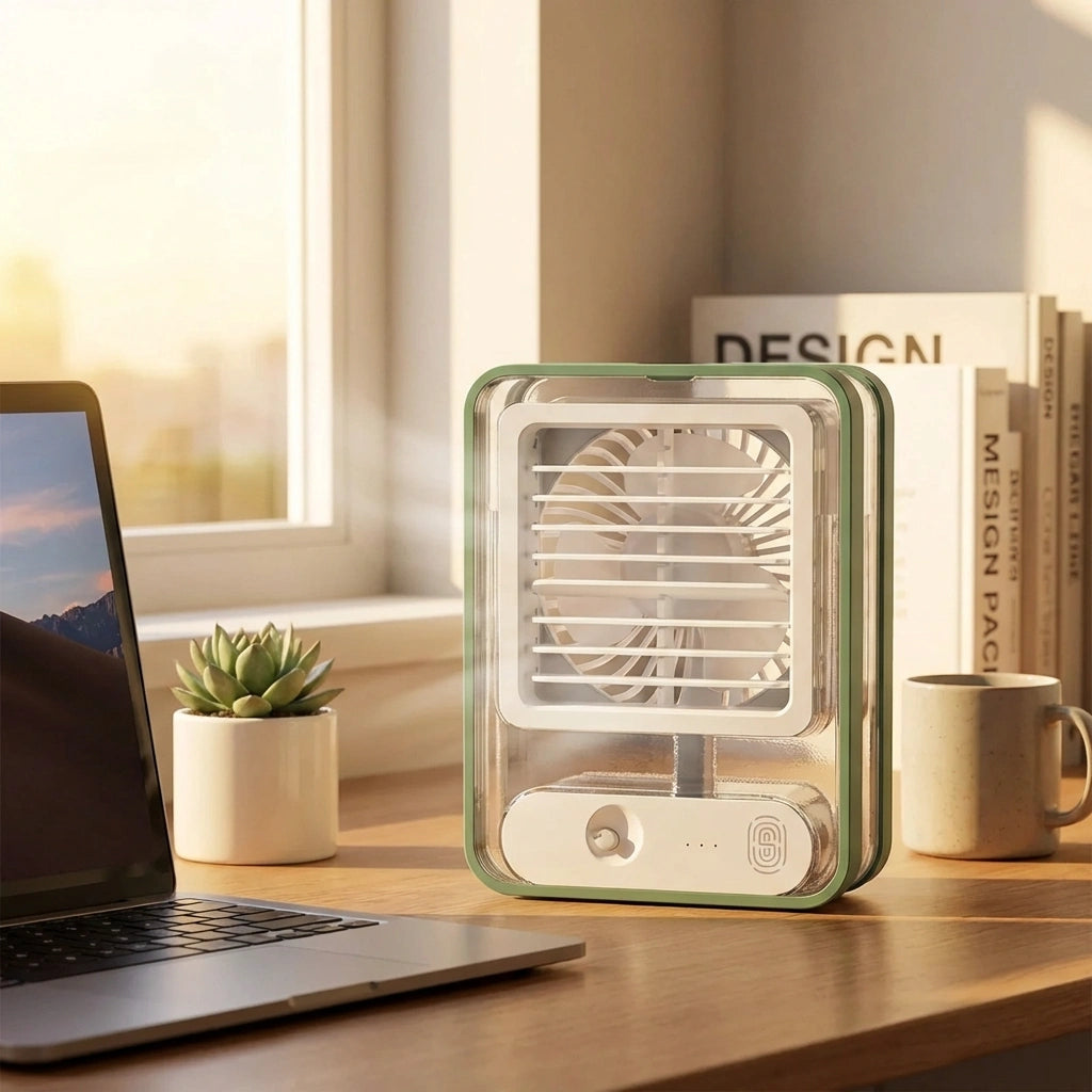 USB Mini Cooling Mist Fan