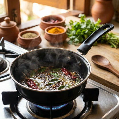 Uncoated Thick Iron Pan