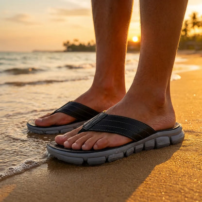 Leather Men's Everyday Slippers