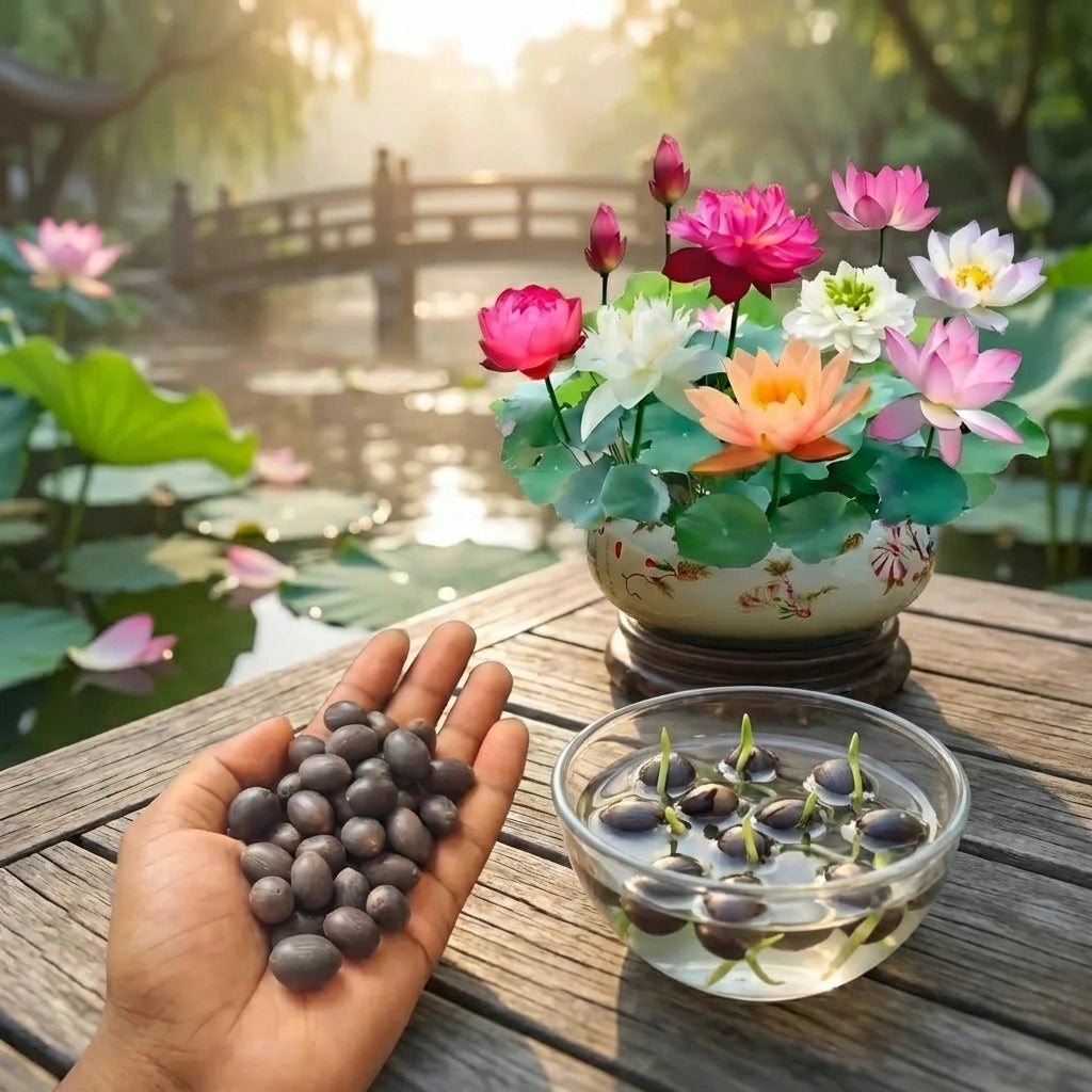 Bonsai lotus flower seeds