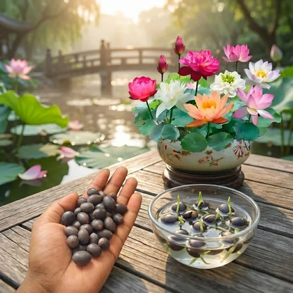 Bonsai lotus flower seeds