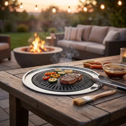 Smokeless Indoor BBQ Grill