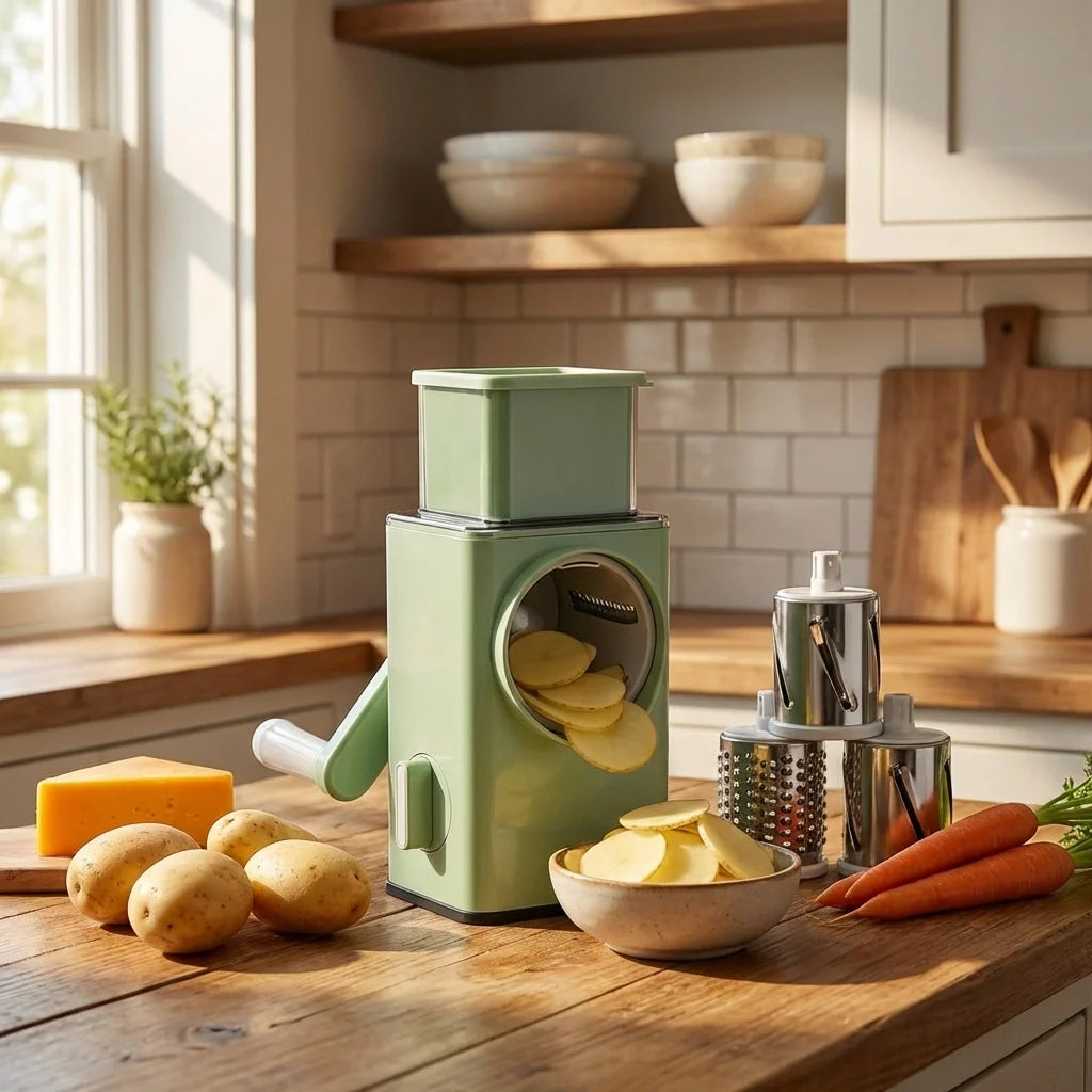 6-Blade Vegetable Chopper & Slicer