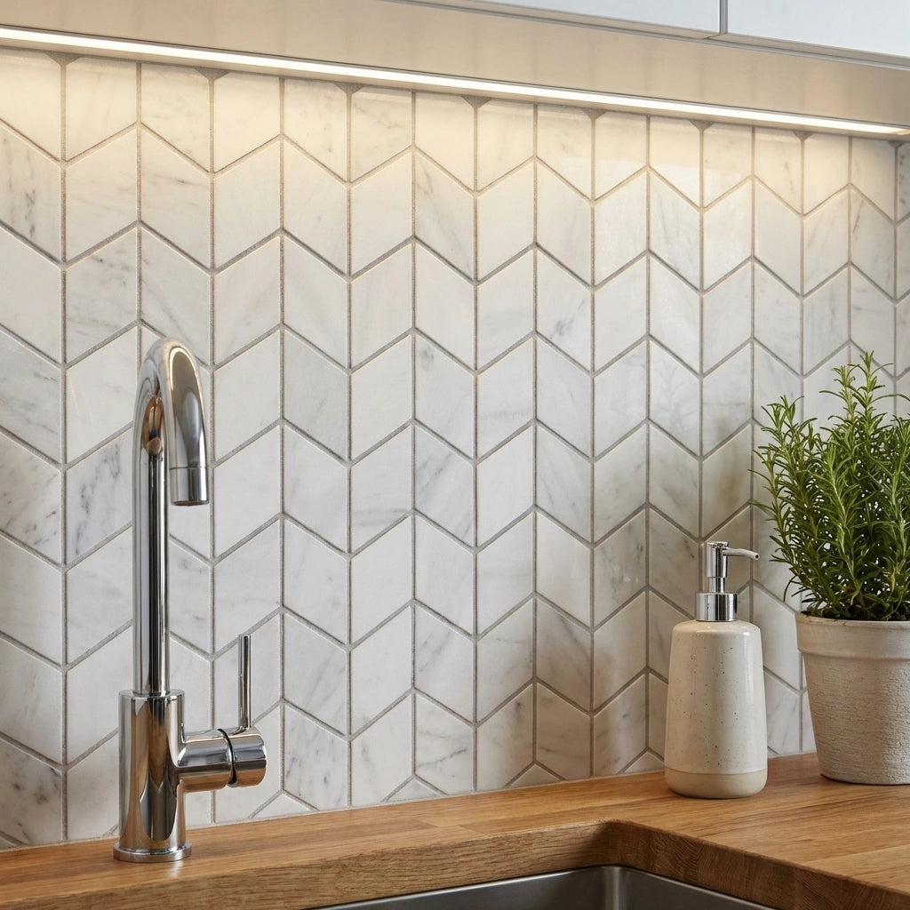 Self-Adhesive Waterproof Glass Mirrors Mosaic Tiles Sticker Diamond Pattern for Craft, Wall, and Home Decor