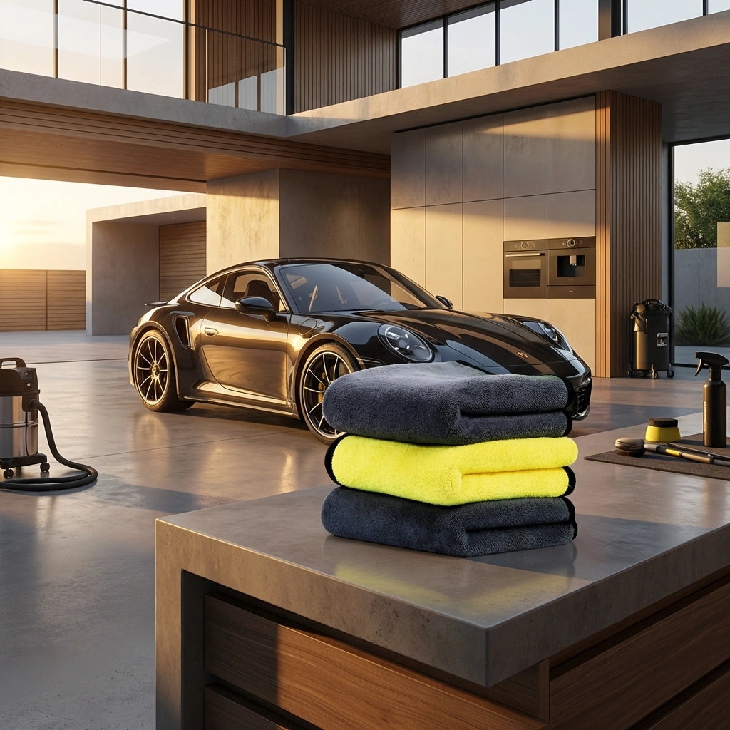 Professional Microfiber Car Cleaning Towel
