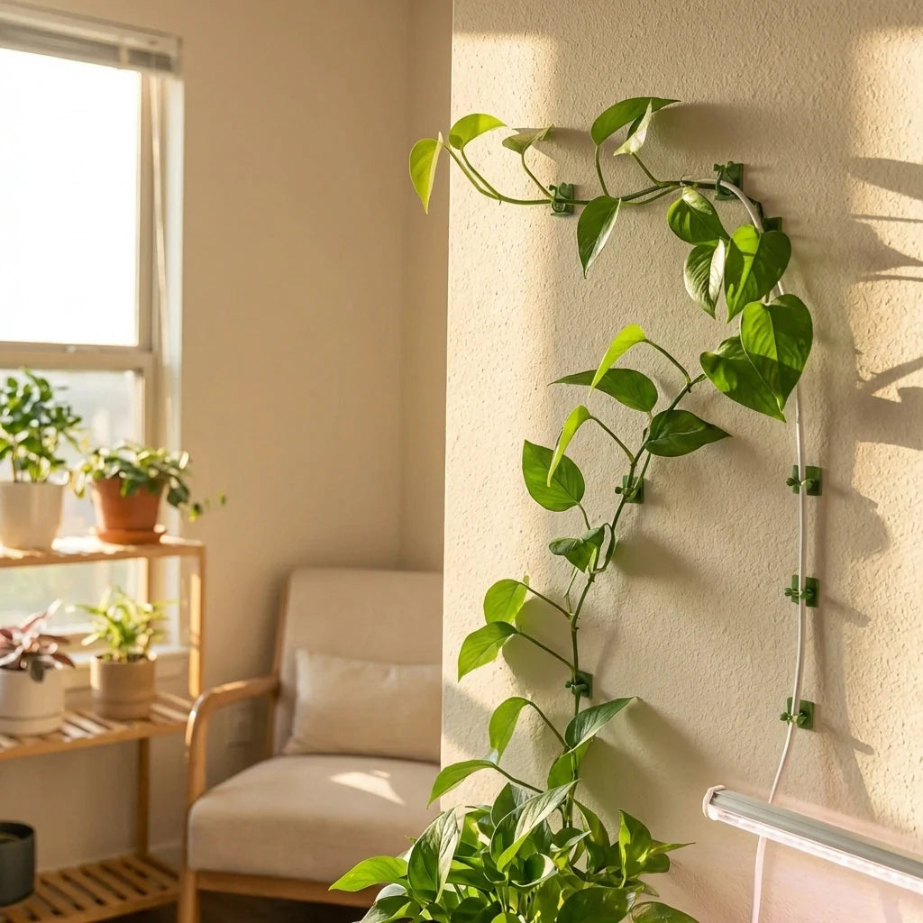 No-Drill Garden Wall Clips