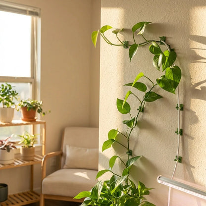 No-Drill Garden Wall Clips