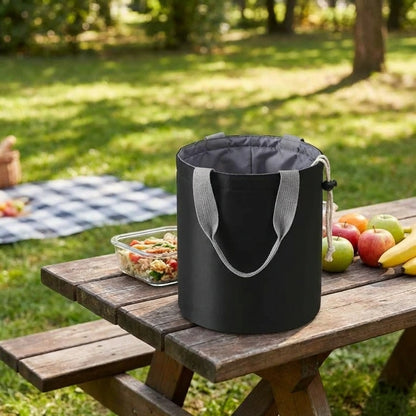 Cylindrical Insulated Lunch Bag