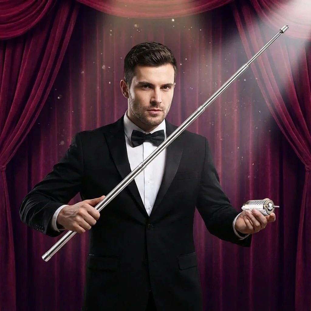 Silver Cane Magic Toy
