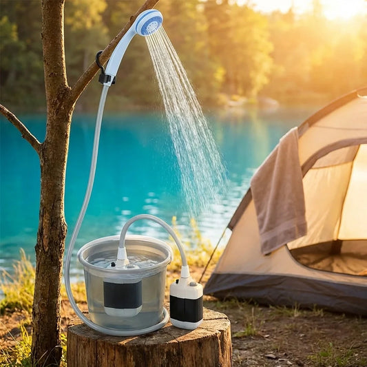 Portable USB Rechargeable Shower
