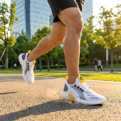 Men’s Lightweight White Sneakers