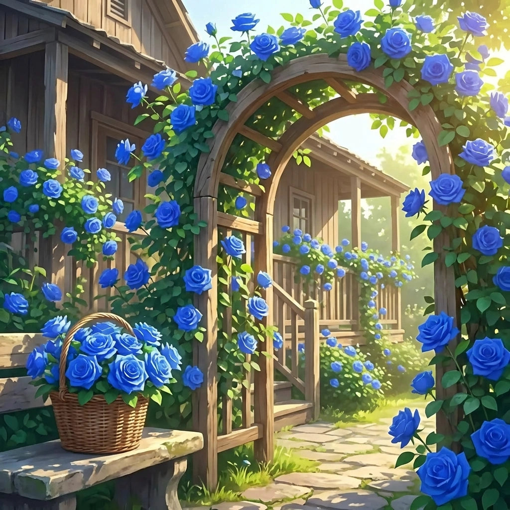 Blue Climbing Rose Seeds