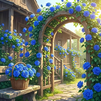 Blue Climbing Rose Seeds