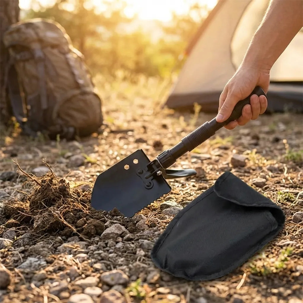 Foldable Survival Shovel Tool