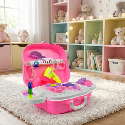Kids Makeup Case Suitcase