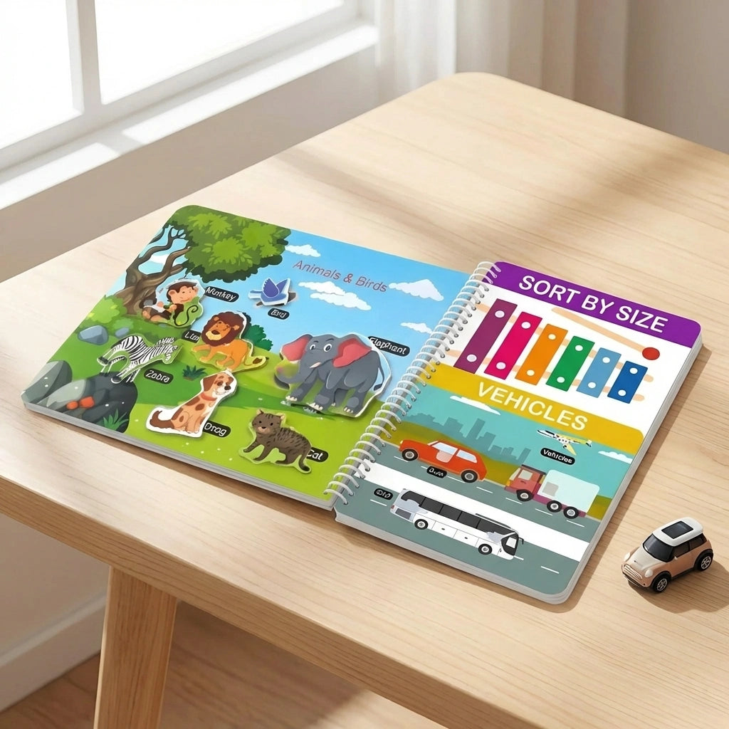 Stick & Learn Toddler Binder