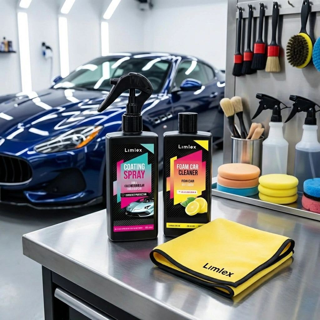Coating Spray and Foam Car Cleaner (Combo)