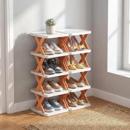 6 Layer Foldable Shoe Rack