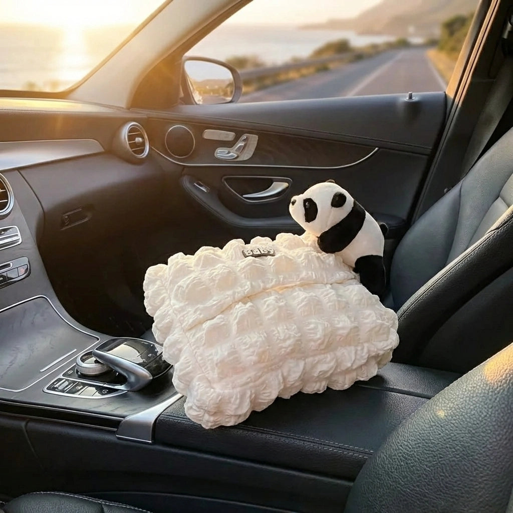 Cute Panda Tissue Holder