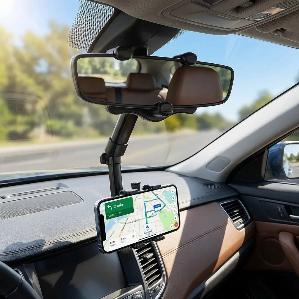 Mirror Mobile Phone Holder for Car
