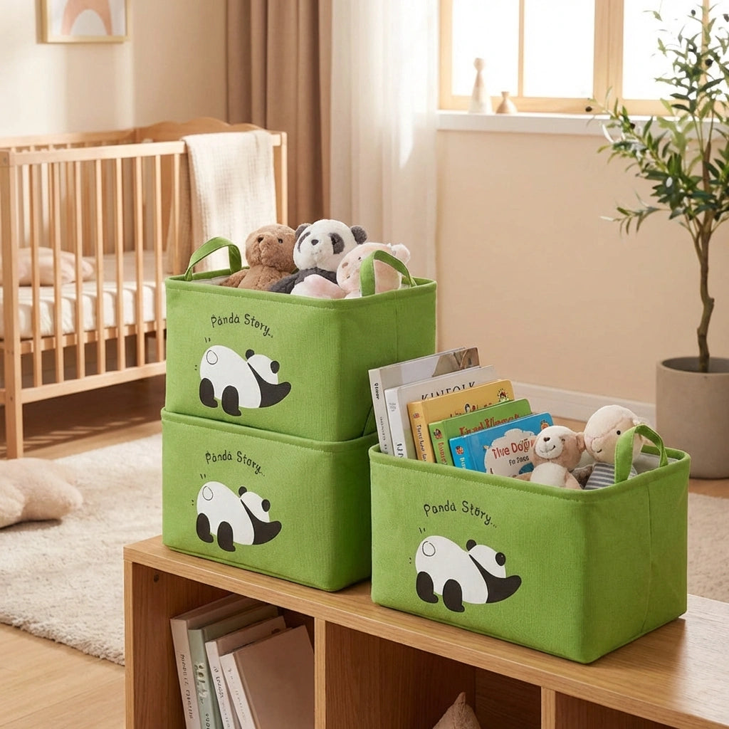 Little Panda Storage OrganizerStore Wardrobe Organizer For Clothes