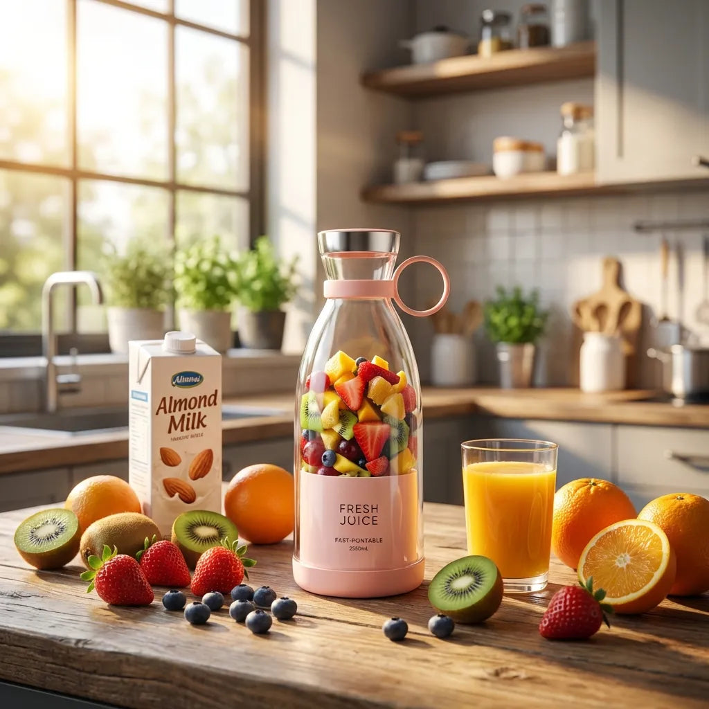Electric Portable Mini Juicer Bottle