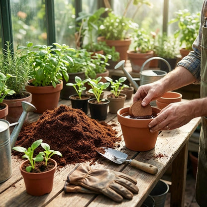 Organic Coconut Coir Bricks